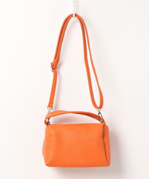 ammy.（エイミードット）の「【 ammy. / エイミードット 】ワンハンドル ミニ スクエア ポーチ バッグ / ショルダーバッグ（ショルダーバッグ・レディース・オレンジ/ブラック/ホワイト/グリーン/シャンパン/ピンク/イエロー・FREE）」の9枚目の写真