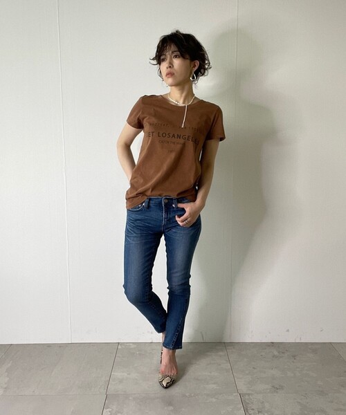 JET（ジェット）の「◆【ウォッシャブル】SANTAMONICA CROPPED デニムパンツ（デニムパンツ・レディース・ブルー/ライトグレー・23/24/25/26/27/28）」の10枚目の写真