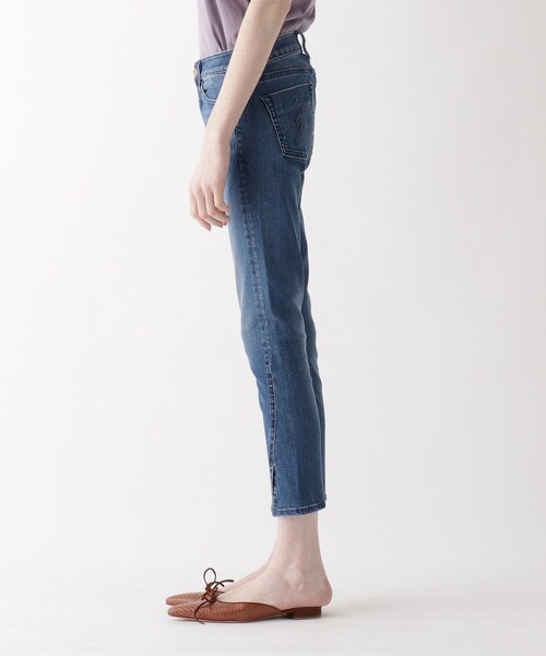 JET（ジェット）の「◆【ウォッシャブル】SANTAMONICA CROPPED デニムパンツ（デニムパンツ・レディース・ブルー/ライトグレー・23/24/25/26/27/28）」の9枚目の写真