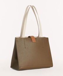 【未使用級】フルラ ソフィア M トートバッグ ハンドバッグ レザー イエロー Furla フルラ ロゴ トートバッグ レザー レディース ブランド京