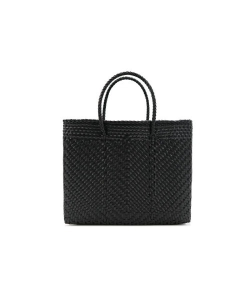 Letra(レトラ)の「メルカドバッグ イスピーガ ブラック エクストラスモール(かごバッグ・レディース・ブラック・X-SMALL)」の1枚目の写真