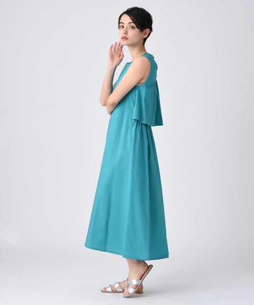 セール Collection バックツイストウエスト切替ワンピース ワンピース ワンピース Raw ワンピース ドレス Fudge ローファッジ のファッション 翌日配送可