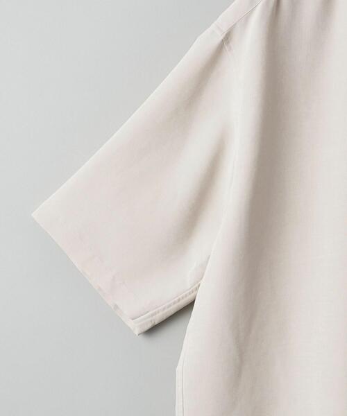 BEAUTY&YOUTH UNITED ARROWS（ビューティーアンドユースユナイテッドアローズ）の「BY シルキータッチ テーパード シャツ（シャツ/ブラウス・メンズ・ライトグレー/オリーブ/ダークグレー・S/M/L/XL）」の6枚目の写真