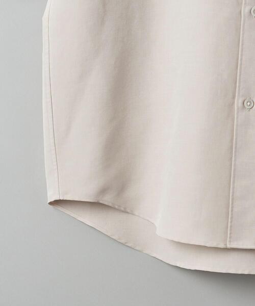 BEAUTY&YOUTH UNITED ARROWS（ビューティーアンドユースユナイテッドアローズ）の「BY シルキータッチ テーパード シャツ（シャツ/ブラウス・メンズ・ライトグレー/オリーブ/ダークグレー・S/M/L/XL）」の7枚目の写真