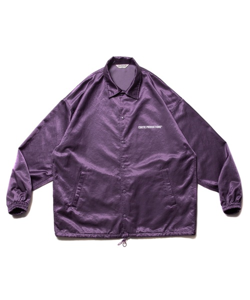 COOTIE R/C Satin Coach Jacket コーチジャケット COOTIE / R/C Satin Coach Jacket -Blue-