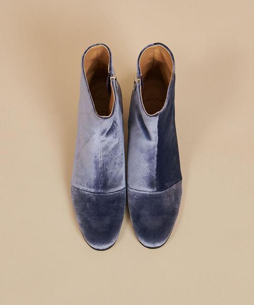 Steven Alan（スティーブンアラン）の「＜Steven Alan＞FABRIC SHORT BOOTS/ブーツ ∴（ブーツ・レディース・コバルトブルー・38/36/37/36h/37h）」の14枚目の写真