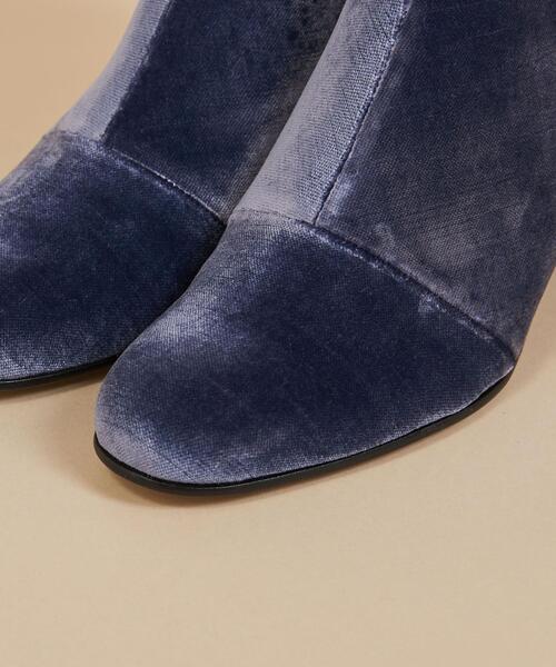 Steven Alan（スティーブンアラン）の「＜Steven Alan＞FABRIC SHORT BOOTS/ブーツ ∴（ブーツ・レディース・コバルトブルー・38/36/37/36h/37h）」の3枚目の写真