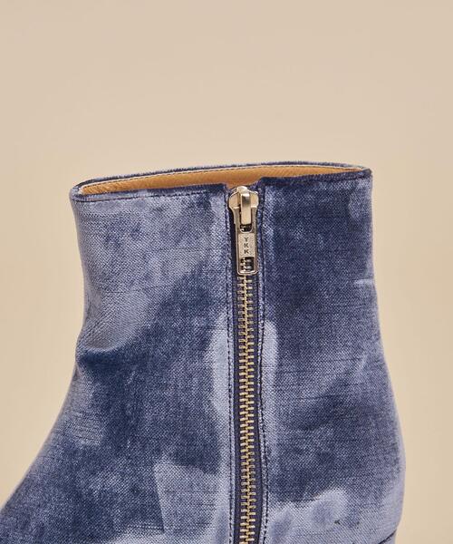 Steven Alan（スティーブンアラン）の「＜Steven Alan＞FABRIC SHORT BOOTS/ブーツ ∴（ブーツ・レディース・コバルトブルー・38/36/37/36h/37h）」の9枚目の写真