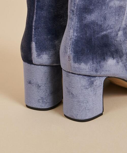 Steven Alan（スティーブンアラン）の「＜Steven Alan＞FABRIC SHORT BOOTS/ブーツ ∴（ブーツ・レディース・コバルトブルー・38/36/37/36h/37h）」の5枚目の写真