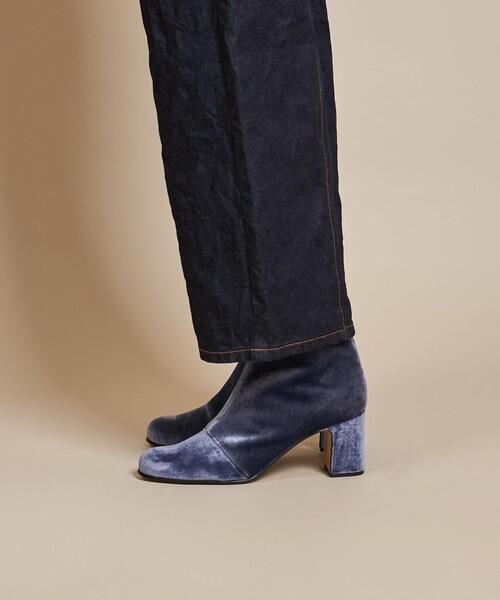 Steven Alan（スティーブンアラン）の「＜Steven Alan＞FABRIC SHORT BOOTS/ブーツ ∴（ブーツ・レディース・コバルトブルー・38/36/37/36h/37h）」の6枚目の写真