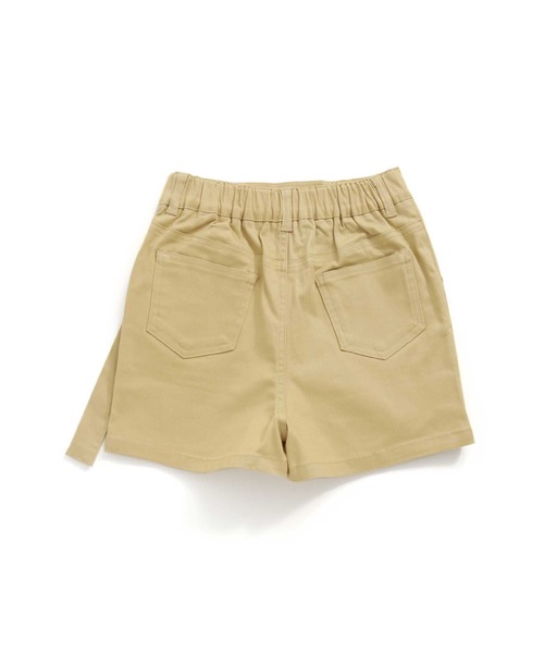 JENNI love(ジェニィラブ)の「サイドベルトBIGポケットショーパン(その他パンツ・キッズ・ベージュ/ラベンダー/カーキ・150cm/130cm/160cm/140cm)」の9枚目の写真