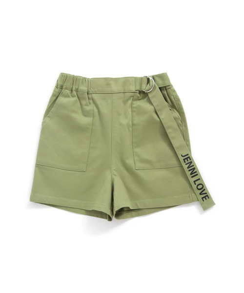 JENNI love(ジェニィラブ)の「サイドベルトBIGポケットショーパン(その他パンツ・キッズ・ベージュ/ラベンダー/カーキ・150cm/130cm/160cm/140cm)」の10枚目の写真