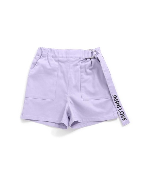 JENNI love(ジェニィラブ)の「サイドベルトBIGポケットショーパン(その他パンツ・キッズ・ベージュ/ラベンダー/カーキ・150cm/130cm/160cm/140cm)」の12枚目の写真