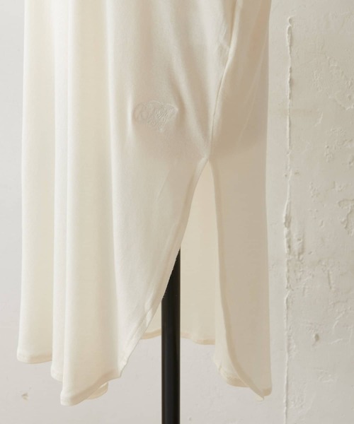 BEARDSLEY（ビアズリー）の「シンプルTイニシャル入（Tシャツ/カットソー・レディース・ホワイト/ブラック・FREE）」の9枚目の写真