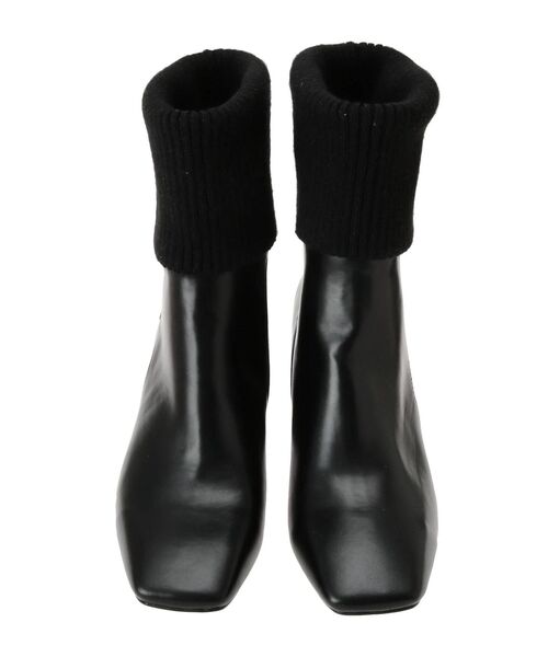 RESEXXY（リゼクシー）の「ソックス切替ショートブーツ（ブーツ・レディース・ブラック/ブラウン・SMALL/MEDIUM/LARGE）」の17枚目の写真