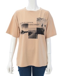 fifth | ルーズモノクロフォトTシャツ(Tシャツ/カットソー)