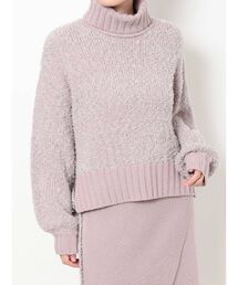 dazzlin | ダブルカラータートルニット(ニット/セーター)