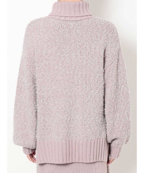 dazzlin（ダズリン）の「ダブルカラータートルニット（ニット/セーター・レディース・ベージュ/ピンク・FREE）」の22枚目の写真