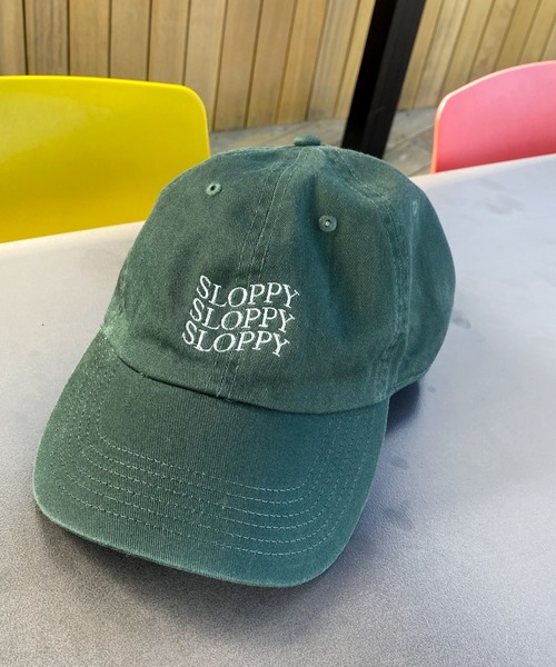 WHO'S WHO gallery(フーズフーギャラリー)の「【SLOPPY/スロッピー】CAP(キャップ・レディース・ブラック/グリーン/ネイビー/ブラウン/ブラック系その他/ブルー/グリーン系その他・FREE)」の6枚目の写真