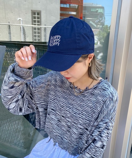 WHO'S WHO gallery(フーズフーギャラリー)の「【SLOPPY/スロッピー】CAP(キャップ・レディース・ブラック/グリーン/ネイビー/ブラウン/ブラック系その他/ブルー/グリーン系その他・FREE)」の7枚目の写真