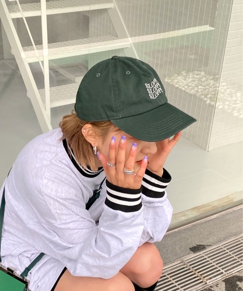 WHO'S WHO gallery(フーズフーギャラリー)の「【SLOPPY/スロッピー】CAP(キャップ・レディース・ブラック/グリーン/ネイビー/ブラウン/ブラック系その他/ブルー/グリーン系その他・FREE)」の20枚目の写真