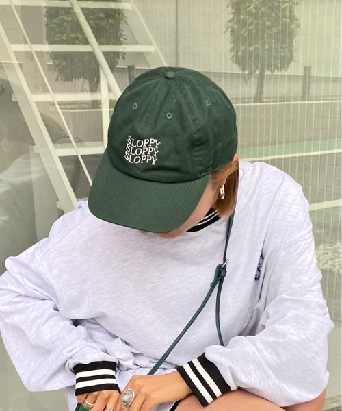 WHO'S WHO gallery(フーズフーギャラリー)の「【SLOPPY/スロッピー】CAP(キャップ・レディース・ブラック/グリーン/ネイビー/ブラウン/ブラック系その他/ブルー/グリーン系その他・FREE)」の21枚目の写真