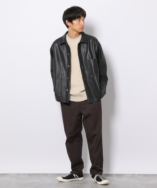 LAKOLE（ラコレ）の「ドビートラウザーパンツ / 218463（スラックス・メンズ・ブラック/ブラウン/ベージュ・MEDIUM/LARGE）」の7枚目の写真