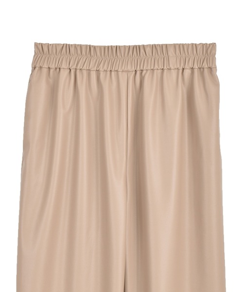OUTERSUNSET（アウターサンセット）の「washable leatherlike pants（その他パンツ・レディース・ブラック/ベージュ・FREE）」の8枚目の写真