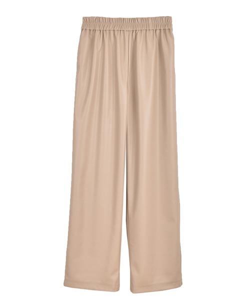 OUTERSUNSET（アウターサンセット）の「washable leatherlike pants（その他パンツ・レディース・ブラック/ベージュ・FREE）」の12枚目の写真