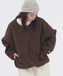 DISCUS ATHLETIC/ディスカス アスレチック フリースクルーネック オーバーサイズスウェット