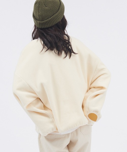 DGCUS フリースフード付きセータ DISCUS ATHLETIC/ディスカス アスレチック フリースクルーネック