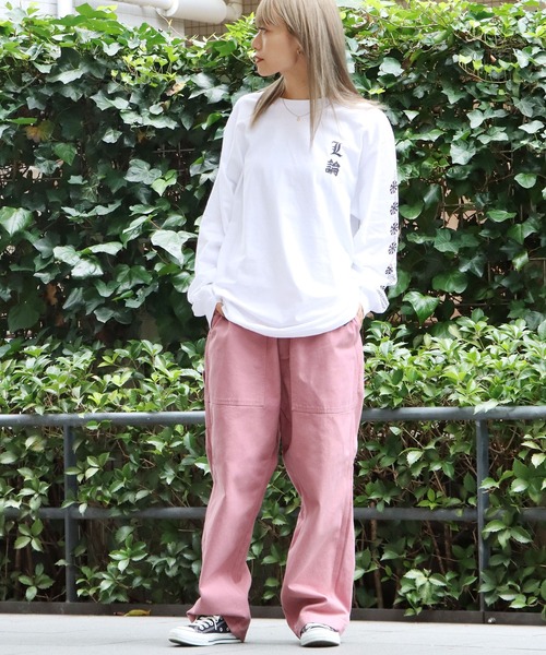 BIG MAC(ビッグマック)の「BIG MAC/ビッグマック BIGMAC PANTS ワイド チノパンツ(チノパンツ・メンズ・ブラック/オフホワイト/ピンク/ブルー/ダークグリーン・M/L/S)」の10枚目の写真