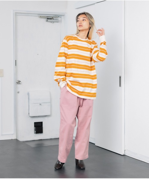 BIG MAC(ビッグマック)の「BIG MAC/ビッグマック BIGMAC PANTS ワイド チノパンツ(チノパンツ・メンズ・ブラック/オフホワイト/ピンク/ブルー/ダークグリーン・M/L/S)」の16枚目の写真