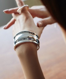 Nothing And Others | 【Nothing And Others/ナッシングアンドアザーズ】ウェーブ太バングル(バングル/リストバンド)