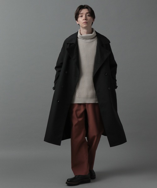 HARE(ハレ)の「BIGアゼタートルニットプルオーバー(HARE)(ニット/セーター・メンズ・ブラック/グレー/イエロー/グリーン・SMALL/MEDIUM)」の5枚目の写真