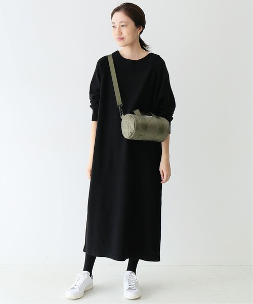 SLOBE IENA（スローブイエナ）の「ラムウールO/T ワンピース◆（ワンピース・レディース・ブラック/ブラウン/ナチュラル/グリーン・FREE）」の17枚目の写真