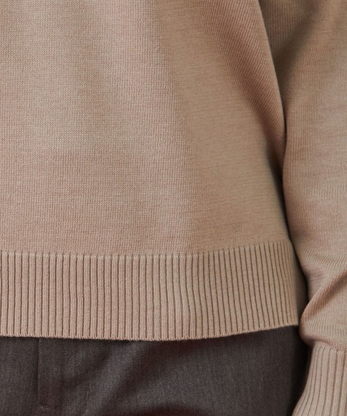 FRAPBOIS（フラボア）の「マトリョーナ ニット（ニット/セーター・レディース・ライトベージュ/ネイビー・1/2）」の12枚目の写真