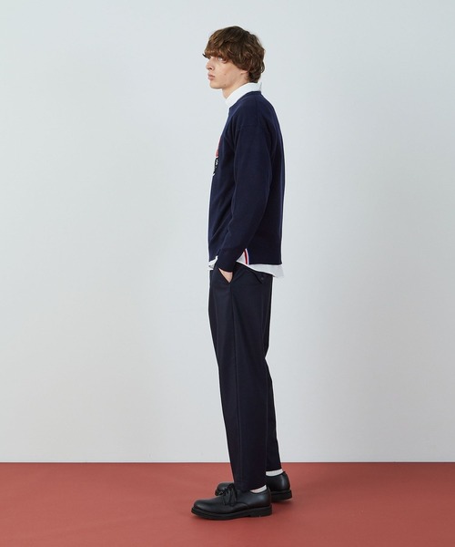 FRAPBOIS（フラボア）の「マトリョーナ ニット（ニット/セーター・レディース・ライトベージュ/ネイビー・1/2）」の8枚目の写真