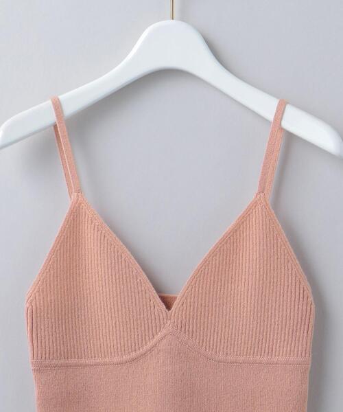 6（ロク）の「＜6(ROKU)＞CASHMERE CAMISOLE/キャミソール