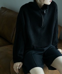 タートルZIPニット