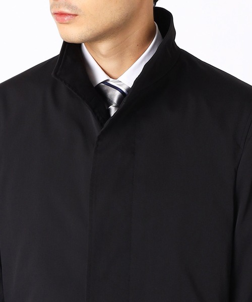 COMME CA ISM（コムサイズム）の「ライナー付き 撥水コート（トレンチコート・メンズ・ブラック・SMALL/MEDIUM/LARGE/X-LARGE）」の6枚目の写真