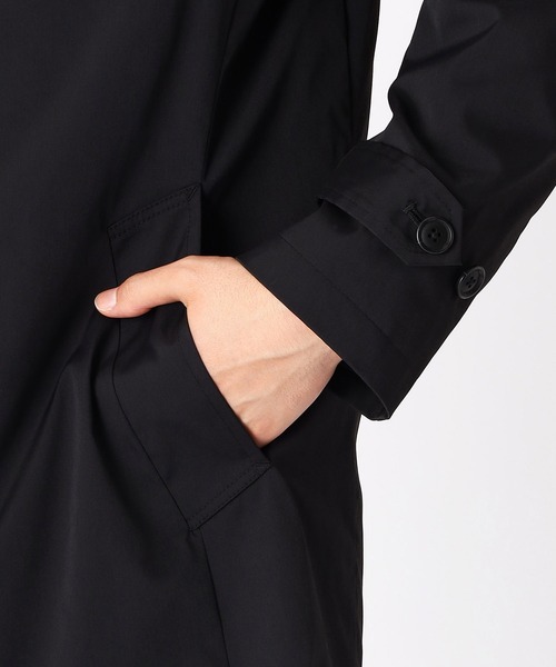 COMME CA ISM（コムサイズム）の「ライナー付き 撥水コート（トレンチコート・メンズ・ブラック・SMALL/MEDIUM/LARGE/X-LARGE）」の7枚目の写真