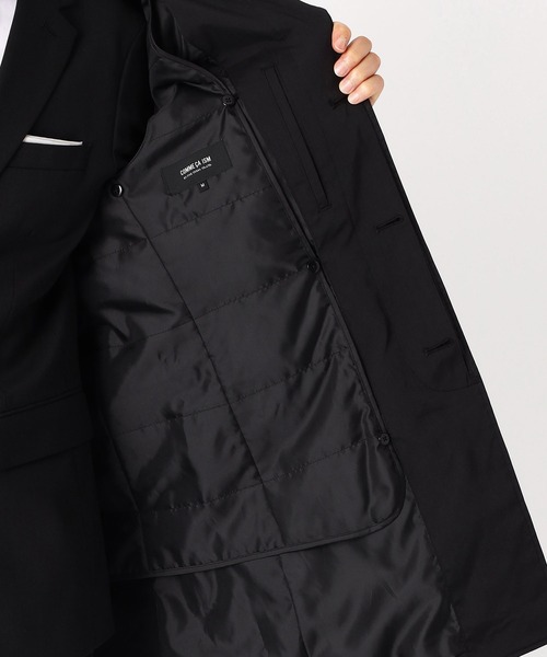 COMME CA ISM（コムサイズム）の「ライナー付き 撥水コート（トレンチコート・メンズ・ブラック・SMALL/MEDIUM/LARGE/X-LARGE）」の11枚目の写真