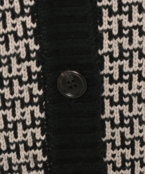 LOWRYS FARM（ローリーズファーム）の「２ＷＡＹガラボタンプルオーバーカーディガン　256008（ニット/セーター・レディース・オレンジ/アイボリー/ブラック系その他/ブラック/グレー・FREE）」の18枚目の写真