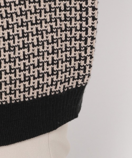 LOWRYS FARM（ローリーズファーム）の「２ＷＡＹガラボタンプルオーバーカーディガン　256008（ニット/セーター・レディース・オレンジ/アイボリー/ブラック系その他/ブラック/グレー・FREE）」の21枚目の写真