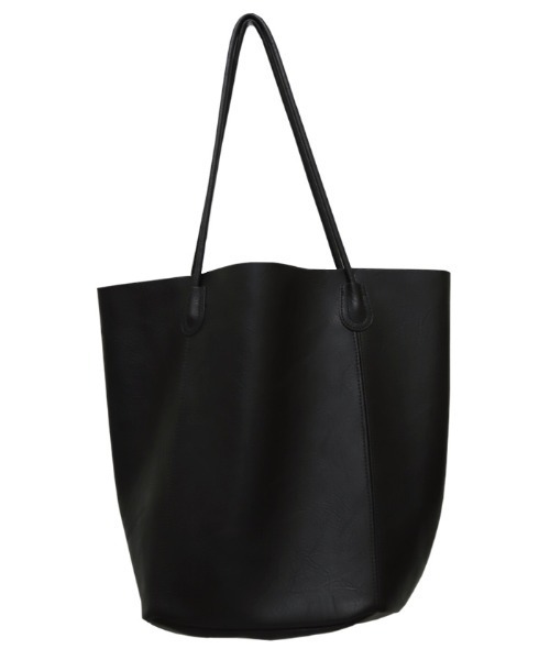 select MOCA（セレクトモカ）の「フェイクレザートートバッグ（トートバッグ・レディース・ブラック/ブラウン/アイボリー/キャメル・FREE）」の17枚目の写真