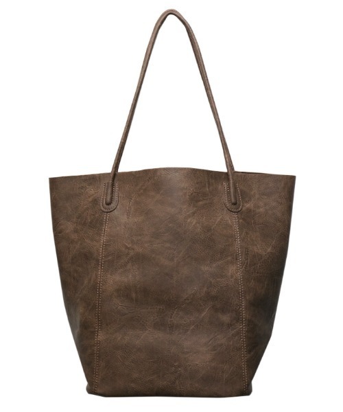 select MOCA（セレクトモカ）の「フェイクレザートートバッグ（トートバッグ・レディース・ブラック/ブラウン/アイボリー/キャメル・FREE）」の22枚目の写真