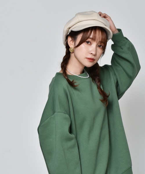 RETRO GIRL（レトロガール）の「キャスケット（キャスケット・レディース・オフホワイト/ブラウン/ブラック・FREE）」の6枚目の写真