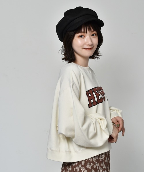 RETRO GIRL（レトロガール）の「キャスケット（キャスケット・レディース・オフホワイト/ブラウン/ブラック・FREE）」の8枚目の写真