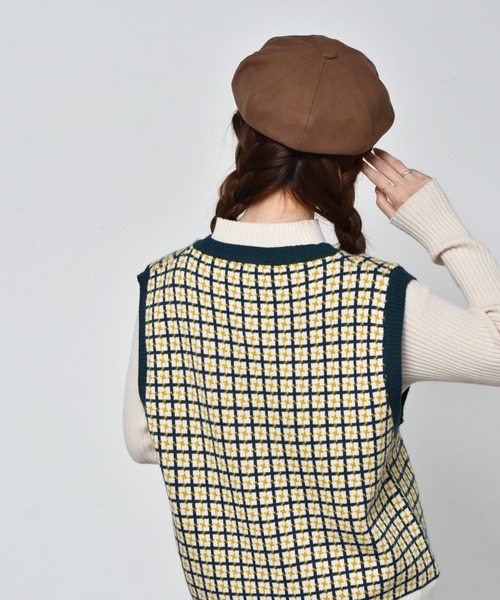 RETRO GIRL（レトロガール）の「キャスケット（キャスケット・レディース・オフホワイト/ブラウン/ブラック・FREE）」の10枚目の写真